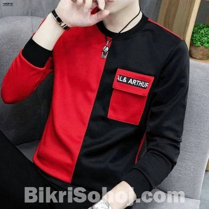 stylist printed Cotton Long Sleeve T-Shirt for Men